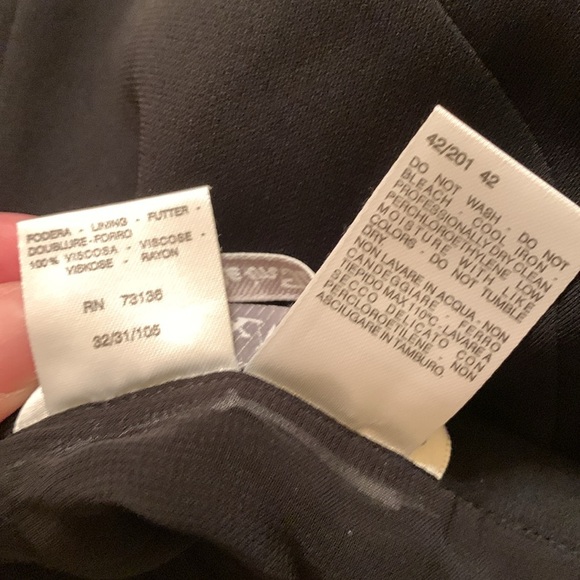 MAX MARA BLACK ASYMMETRICAL SKIRT - Picture 13 of 13